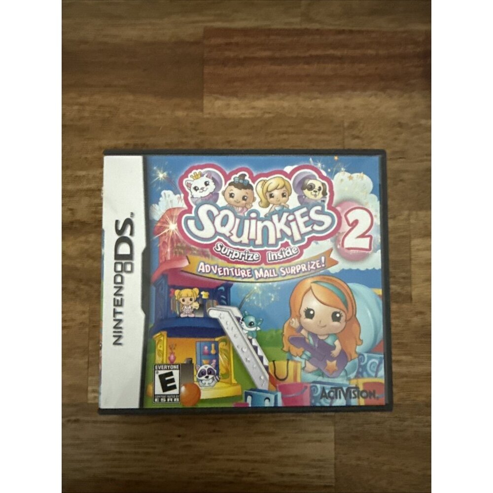 Squinkies 2: Adventure Mall Surprize (Nintendo DS, 2011) CIB Complete & Tested